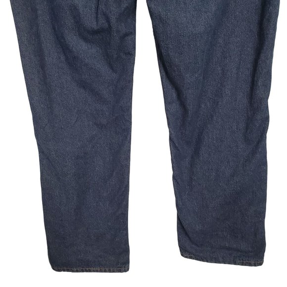 Cabela's Womens Size 12 Short Jeans Plaid Flannel Lined Denim - Picture 10 of 13